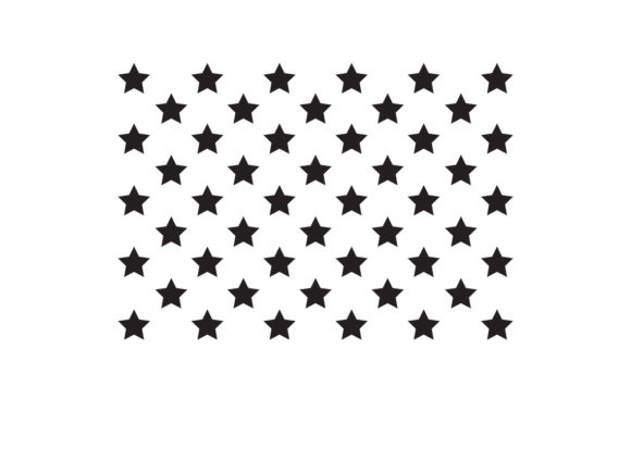 USA 50 Stars Union SVG for Illustrations