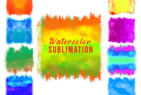 Watercolor Sublimation Illustrations